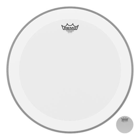 Remo Drum Skin 22" Powerstroke 4 Bass Coated