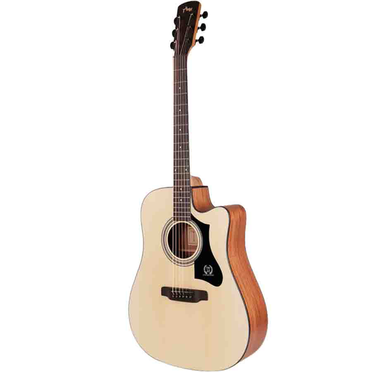 Tyma TD-1CE western-gitarr