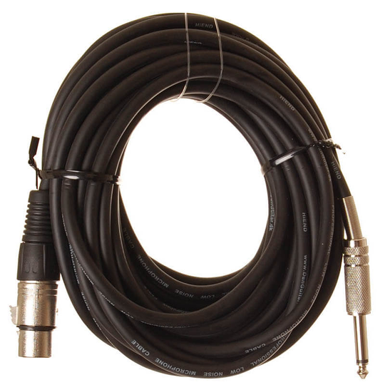HiEnd XLR-till-jack-kabel 10 meter