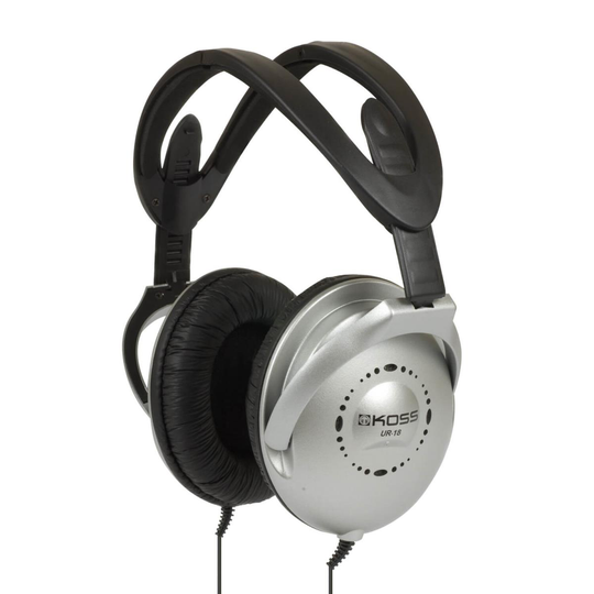 Koss UR18 Over Ear Silver