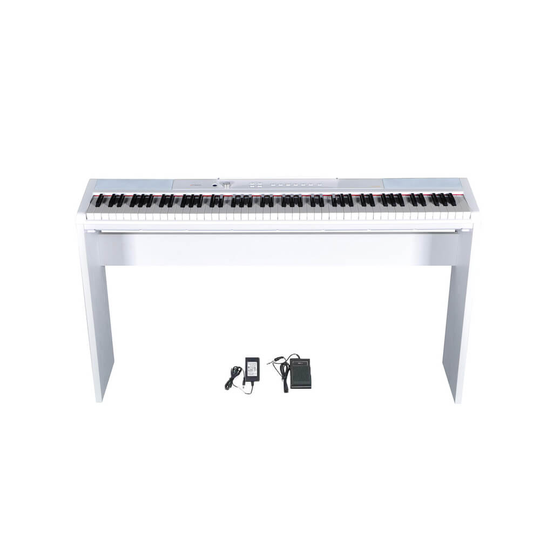 Artesia Performer WH + ST1 el-piano med ben