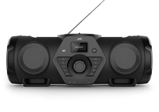JVC RV-NB300DAB BoomBlaster-Bluetooh och DAB+, inkl. batteri