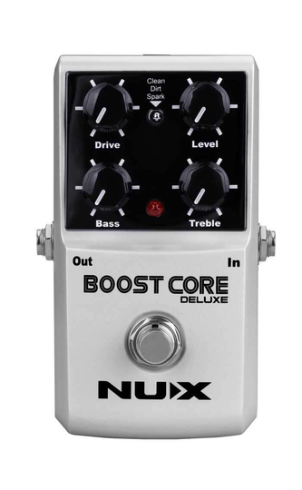 Nux Boost Core Deluxe gitarr-effekt-pedal