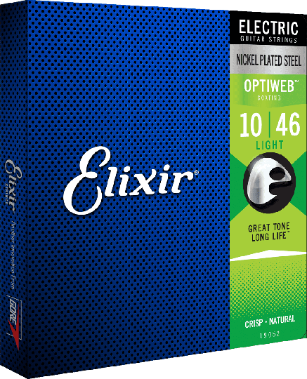 Elixir Optiweb Guitar Strings (Light 10-46)