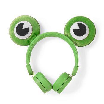 Nedis On-Ear Trådbundna Hörlurar | 3.5 mm | Kabellängd: 1.20 m | 85 dB | Grön