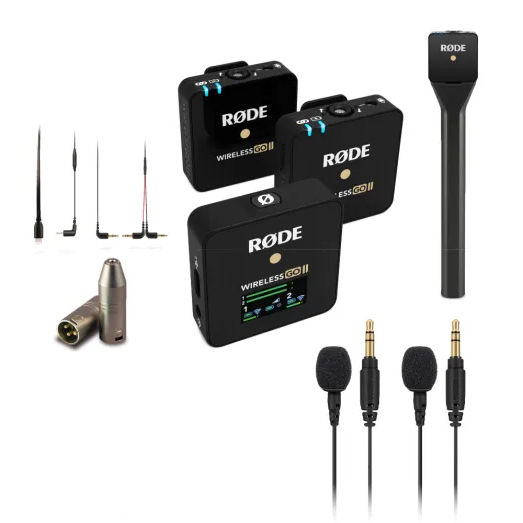 RØDE Wireless GO II Pro-paket