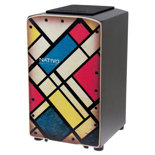 Nativo Percusion Cajon (Mondrian)