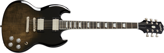 Epiphone SG Modern Figured - Trans Black Fade