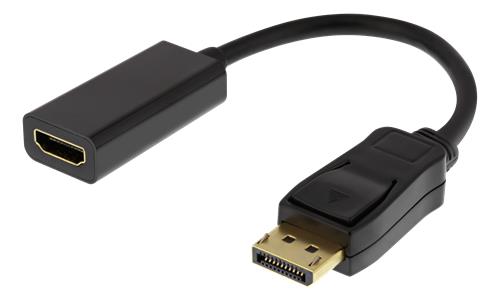 Adapter HDMI ha -> DP ho 0,2m