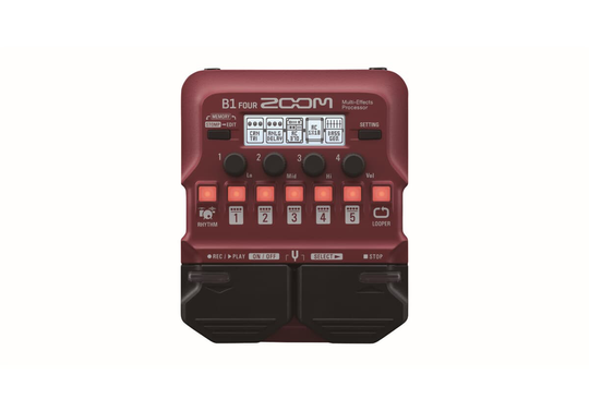 Zoom B1 Fyrbas multieffekt