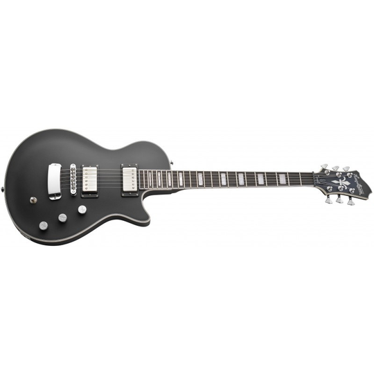 Hagström Ultra Max el-gitarr satin black