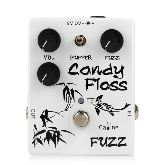 Caline CP 42 Candy Floss Fuzz gitarr-effekt-pedal