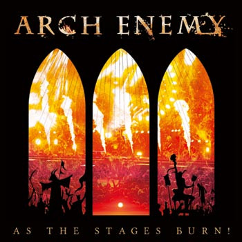 Arch Enemy: As the stages burn! (Neon yellow)