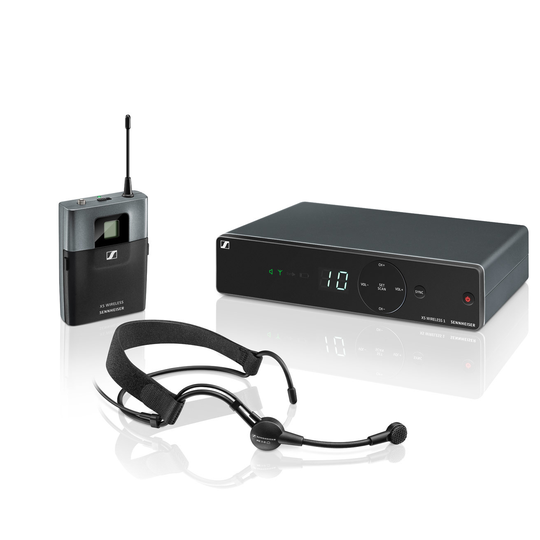 Sennheiser XSW 1-ME3 Headset (Band E: 823,2-832,8 MHz)