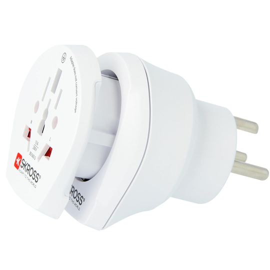 SKROSS: El-Adapter Combo Danmark & Europa