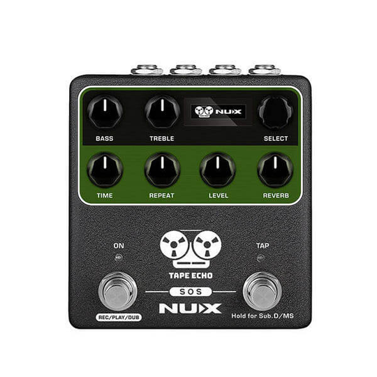 Nux NDD-7 Tape Echo gitarr-effekt-pedal