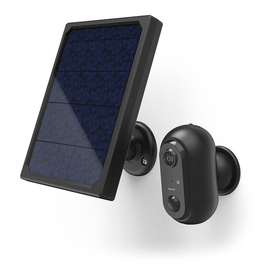 HAMA WiFi Surveillance Camera Light and Motion Solar Outdoor