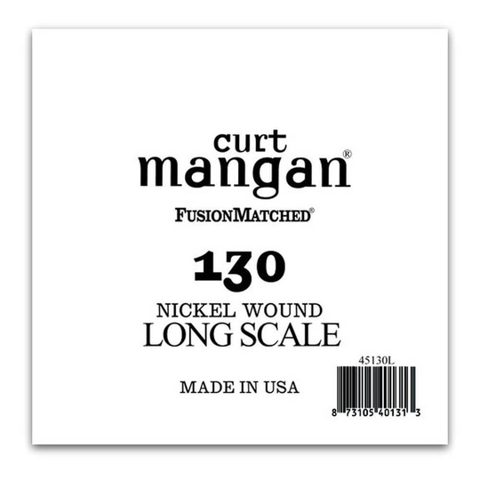 Curt Mangan 40130 Nickel Wound lös el-bassträng .130