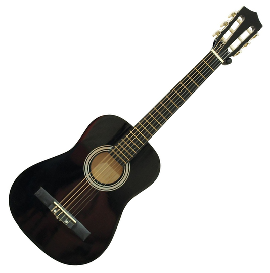 DiMavery AC-303 klassisk spansk gitarr 1/2, svart