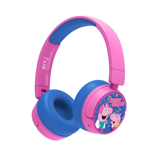 PEPPA PIG Headphone On-Ear Junior Wireless 85dB/95dB Sharing Aux