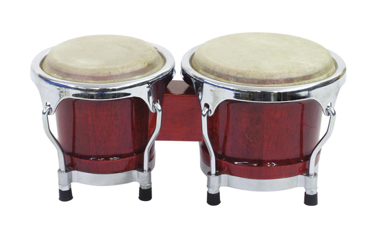DiMavery BG-45 Bongo 4" + 5" Vinröd