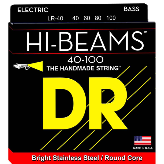 DR Strings LR-40 Hi-Beam bassträngar, 0040-100