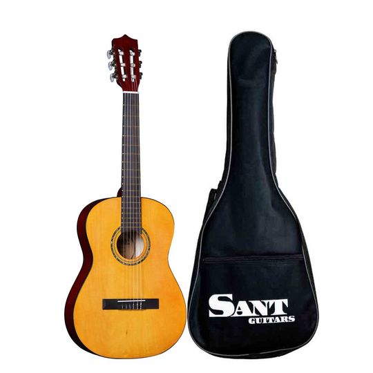 Sant Guitars CJ-36L-NA vänsterhänt barngitarr natural