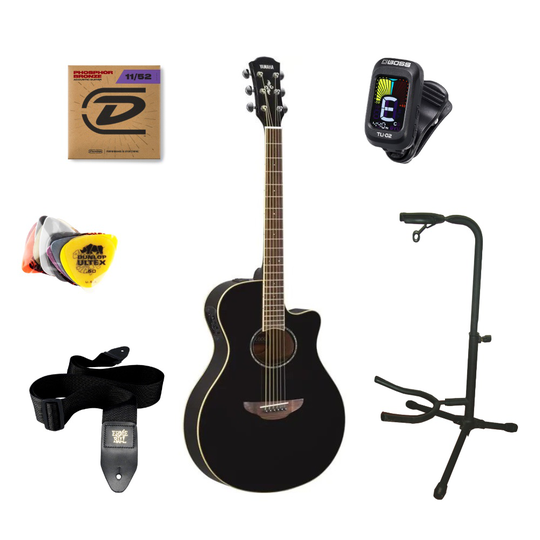 Yamaha APX600 - Svart - Startpaket
