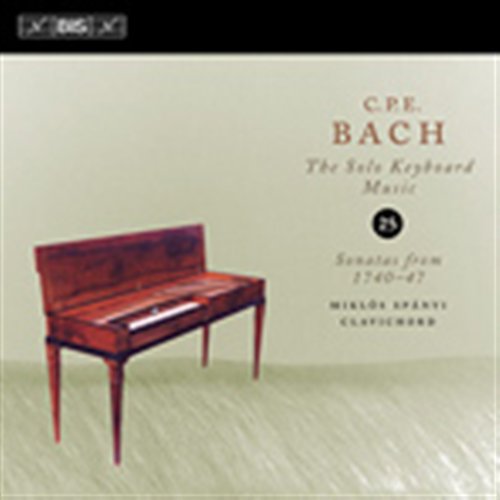 Bach CPE: Solo Keyboard Music Vol 25