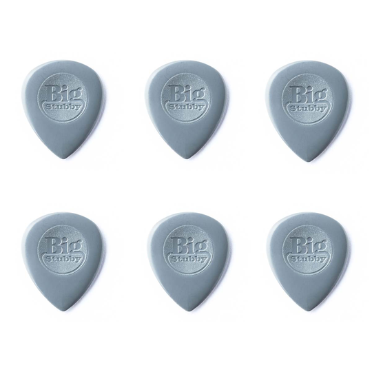 Dunlop Big Stubby 2,0 mm plektrum (6 st.)