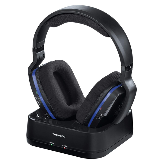 THOMSON Hörlur WHP3311 Trådlös Svart Over-Ear 100m