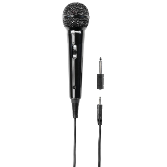 THOMSON Mikrofon M135 Dynamisk Svart