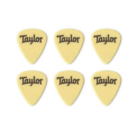 Taylor Premium 351 Dark Tone 1,21 mm plektrum (6 st) ivoroid