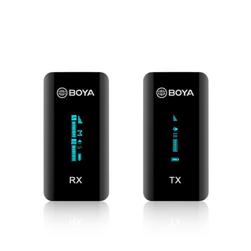 BOYA Wireless Microphone x1 BY-XM6-S1 3.5mm TRS/TRRS 2.4GHz