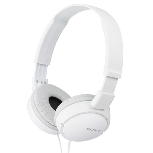 Sony MDR-ZX110 Hörlurar Vit