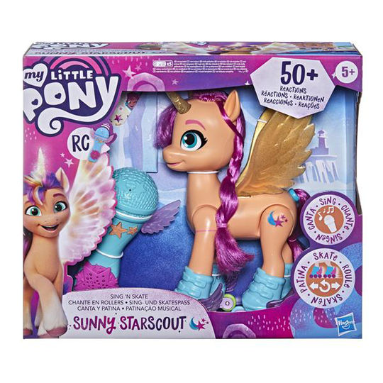 My Little Pony (2021) 9 Inch Feature Pony Sing n' Skate Sunny