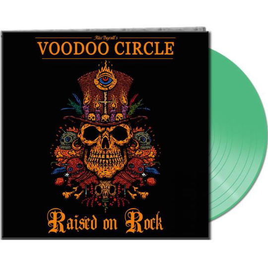Voodoo Circle: Raised on rock (Green)