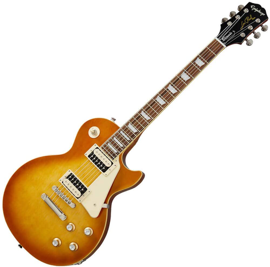 Epiphone Les Paul klassisk elgitarr (Honey Burst)