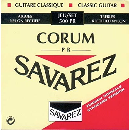 Savarez 500PR Corum spansk gitarr sträng röd