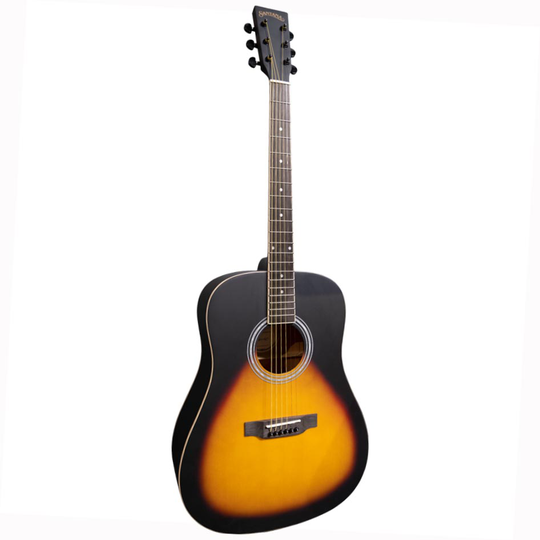 Santana LA-90-V2 SABW western-gitarr satin brown