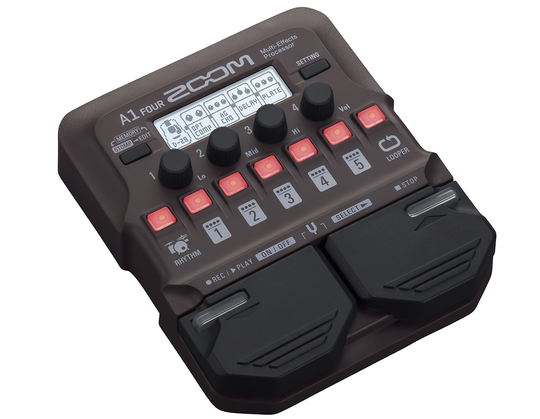 Zoom A1 Fyra akustiska effektpedal