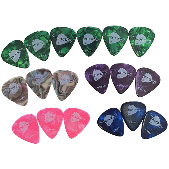 Rock On: Plektrum, 18-pack