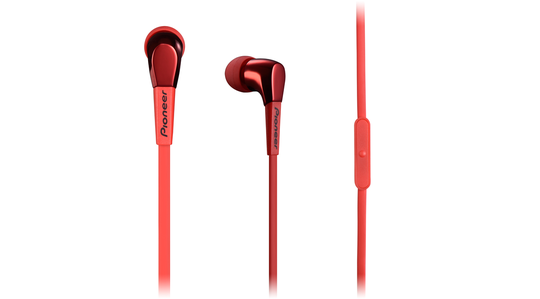 Pioneer SE-CL722T Hörsnäckor Röd