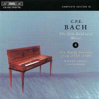 Bach CPE: Solo Keyboard Music Vol 4