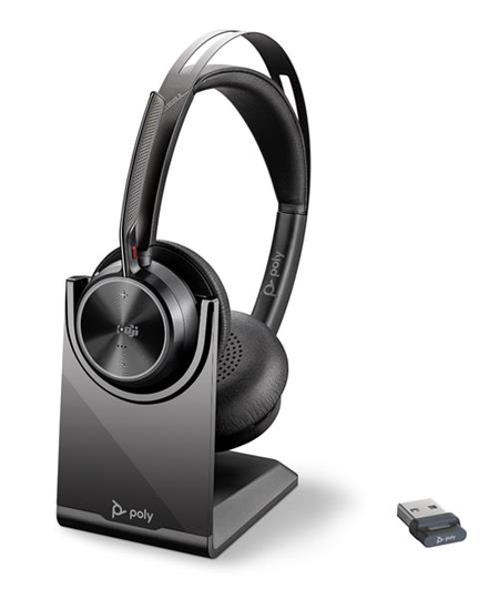 Poly Voyager Focus 2 UC MS Teams USB-A, BT Stereo headset