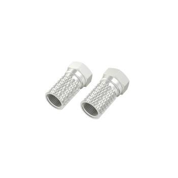 HAMA F-Plug 5.5mm 2-pack