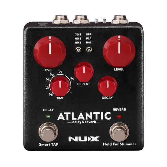 Nux Atlantic delay & reverb gitarr-effekt-pedal