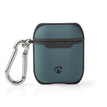 Nedis AirPods Case | Passar till märken: Apple | Kompatibel med: AirPods 1st Generation / AirPods 2nd Generation | Svårt fall | Ja | Grön / Svart