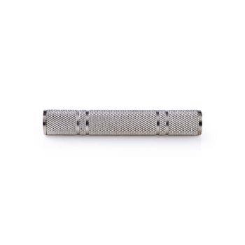 Nedis Stereo Audio Adapter | 6.35 mm Hona | 6.35 mm Hona | Nickelplaterad | Rak | Metall | Silver | 10 st. | Plastpåse
