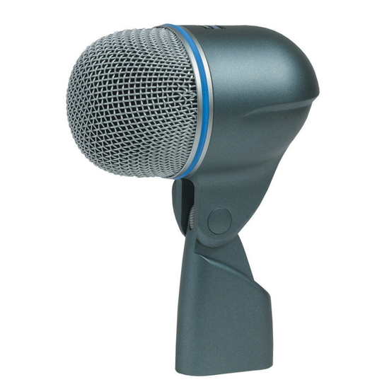 Shure BETA 52A Stortrumma mikrofon